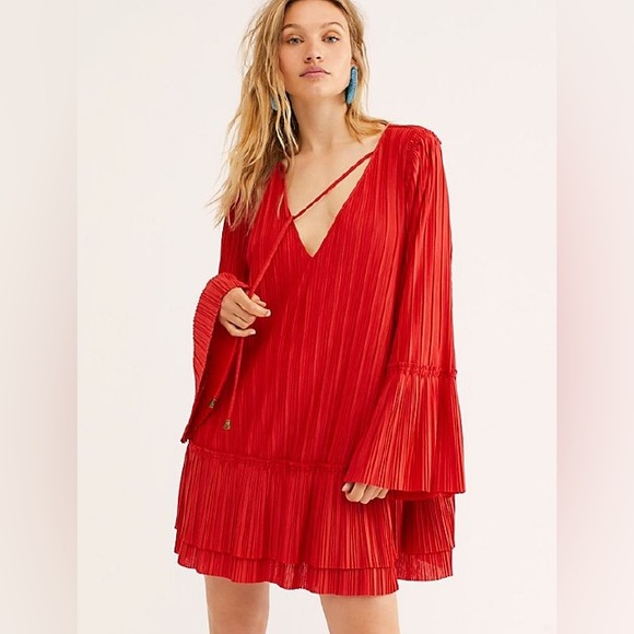 Free People Can’t Help it Mini Dress - Picture 1 of 7